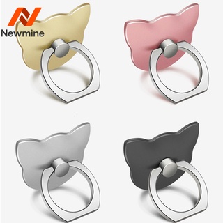 Newmine ที่ติดมือถือ ที่ติดโทรศัพท์ ที่ยึดมือถือ แหวนติดโทรศัพท์ หมุนได้360องศา