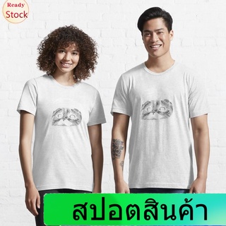 เสื้อยืดแขนสั้น Space Cat battle Essential T-Shirt Mens Womens T-shirts