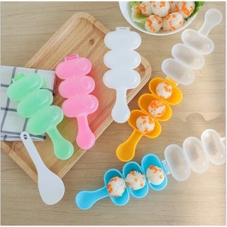 แม่พิมพ์ข้าวปั้นข้าวปั้นซูชิ DIY สำหรับเด็ก พิมพ์ทำข้าวปั้นรูปก้อนกลม