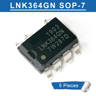 5 ชิ้น LNK364GN SOP-7 LNK364 SOP lnk364g SOP7 SMD การจัดการพลังงานชิป IC ใหม่เดิม