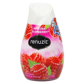 เจลปรับอากาศ RENUZIT RASPBERRY 198 กรัม สีชมพู ให้ความหอมสดชื่นยาวนาน และกลบกลิ่นอันไม่พึงประสงค์