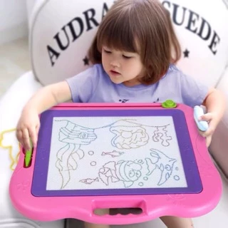 กระดานแม่เหล็กจัมโบ้ เขียนลบได้ 4 สี Colour Magnetic Draw Board