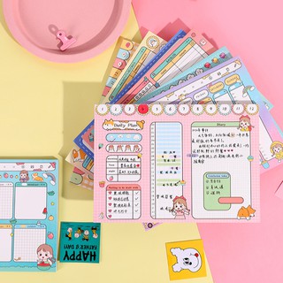 🇹🇭พร้อมส่ง🔥ฟรีสติ๊กเกอร์🔥[ราคาส่ง4฿] - Monthy Weekly Daily Planner - แพลนเนอร์ - แพลนเนอร์รายเดือน, รายสัปดาห์, รายวัน