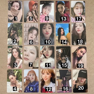 [พร้อมส่ง] Red Velvet Photocard การ์ดแท้จากอัลบั้ม