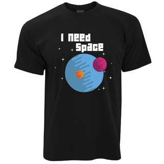 เสื้อยืดวินเทจเสื้อกีฬาแขนสั้น ทรงหลวม ลายอวกาศ Nerd I Need Space Planets Slogan Geek Space Joke Pun Moon สําหรับผู้ชายS