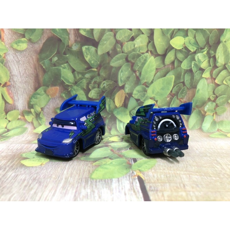 Disney Cars - DJ With Flames ขนาดยาว7cm สูง 4.5cm
