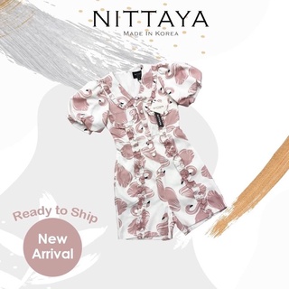 New✨✨ป้าย NITTAYA ชุดจั๊มฟามิงโก้