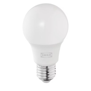 IKEA E27 หลอดไฟ LED  แสงสีขาว แสงสีส้ม E27