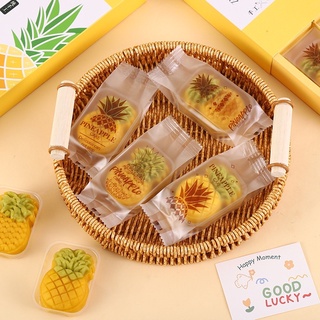 ซองทาร์ตสับปะรด ทาร์ตสับปะรด ซองขุ่นลาย Pine Apple Cake [100 ชิ้น/แพ็ค] ถุงทาร์ตสับปะรด ถุงขยายข้างใส่ขนม ถุงซีลดฃขยายข