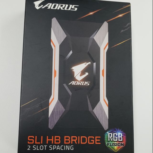 Aorus SLI HB Bridge 2 slot spacing