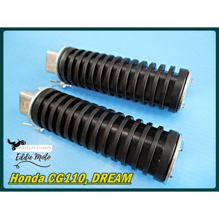 HONDA CB100 CB125 CG110 CG125 CL100 CL125 SL100 SL125 "REAR" FOOT PEG SET  // ยางพักเท้าหลัง พักเท้าหลัง อย่างดี