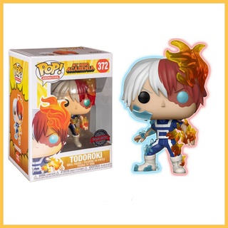 Funko POP! ฟิกเกอร์ไวนิล รูปการ์ตูน My Hero Academy Todoroki Glow in the Dark BBTS