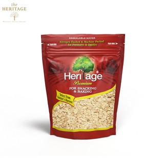 เฮอริเทจ ข้าวโอ๊ตอบ 250 ก. Heritage Rolled Oats 250 g