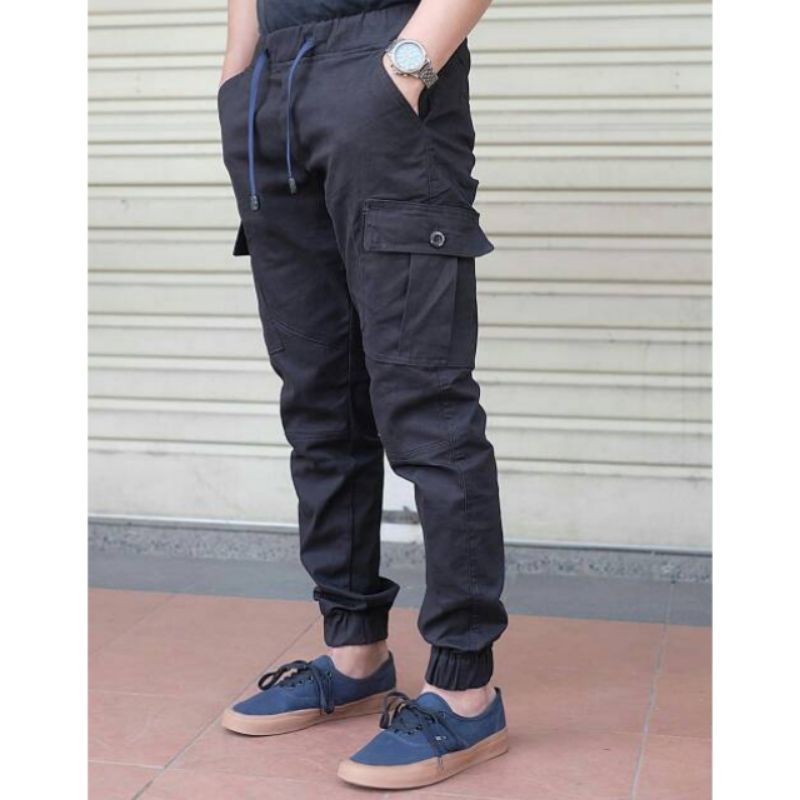 Whats More Hits Joger Cargo Pants ผู้ชายผู้หญิง (unisex) Variants/Jogger Cargo Size 27-38