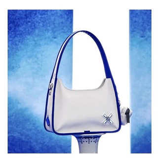 Klein blue bag female 2021 ใหม่ อินเทรนด์ กระเป๋าสะพายข้าง กระเป๋าสะพายข้าง มือถือ หญิง