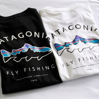 เสื้อยืด พิมพ์ลาย Pata FLY FISHING ANDROGYNE MANILA