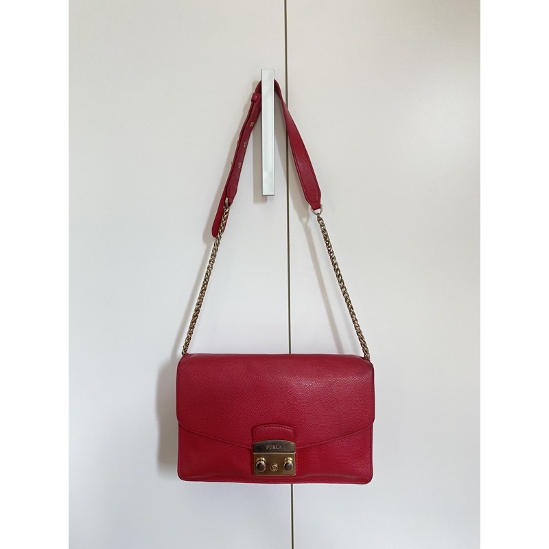 Used Furla crossbody bag