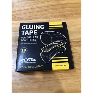 เทปกาว TUFO GLUING TAPE สำหรับติดยางฮาร์ฟ (19 มม. x 2 เมตร)