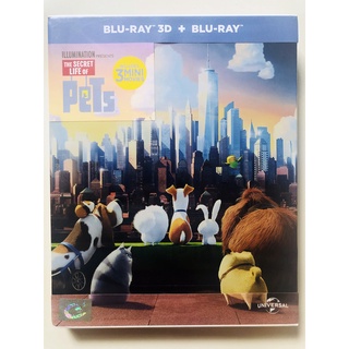 The Secret Life of PETS Blu-ray 2D และ 3D บลูเรย์ แท้ กล่องเหล็ก ซับไทย เสียงไทย