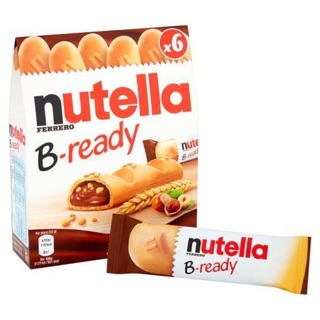 🍫พร้อมส่ง🍫Nutella B-ready นูเทลล่า 6 ชิ้น