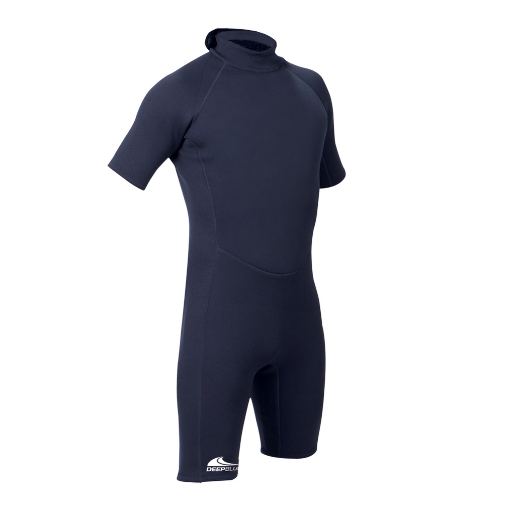 เวทสูทดำน้ำ - Deep Blue Sportflex Pro Shorty Wetsuit 3mm – CR black