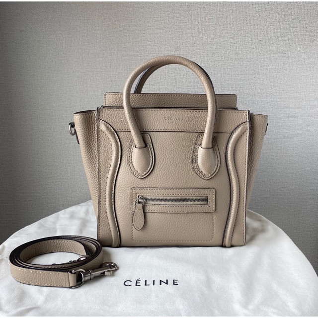 (Sold out❌❌)Celine luggage bag(nano)