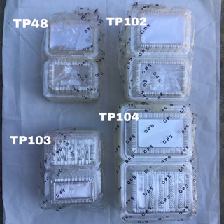 กล่องพลาสติกใสOPSใส่อาหารแล้วไม่เป็นไอน้ำเลยจร้าา ฝาปิดแน่น