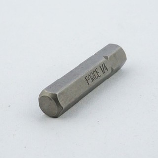 FORCE (ฟอร์ซ)124301.4 ดอกไขควง1/4"หัวหกเหลี่ยมNO.1/4"(F131-124301.4)