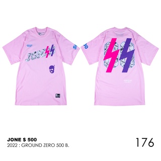 เสื้อยืดผ้าฝ้ายพิมพ์ลายขายดี SIZE L เสื้อยืด JONE500 COLLECTION 2022