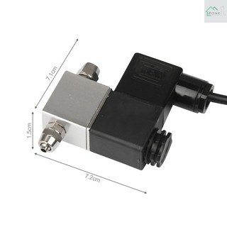 วาล์ว dc 12v solenoid co 2 ระบบไฟฟ้าสําหรับตู้ปลา