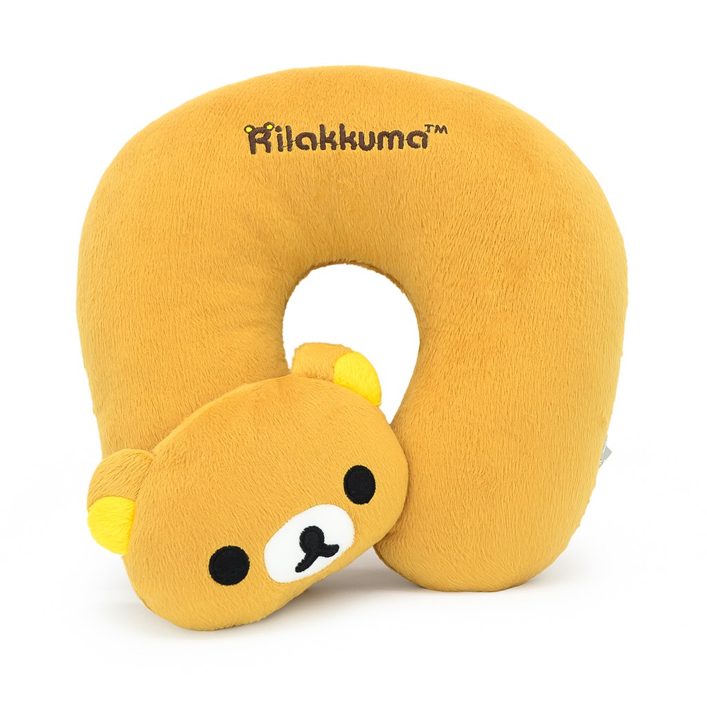 Rilakkuma ลิขสิทธิ์แท้ หมอนรองคอ ริลัคคุมะ ( Rilakkuma )