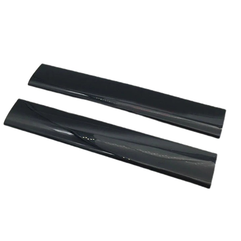 Rr สําหรับ PS3 SLIM 4000 คอนโซลอะไหล่ซ่อมสีดําสําหรับเปลือกด้านหน้าสําหรับกรณีซ้ายขวา Faceplate แผง