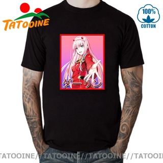 เสื้อยืดผ้าฝ้ายพิมพ์ลาย Tatooine เสื้อยืด พิมพ์ลายอนิเมะ Darling In The Franxx Otaku Waifu สไตล์ญี่ปุ่น สําหรับผู้ชาย