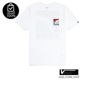 เสื้อยืดVANS SWOOP V SS WHITE สินค้ามีประกันแท้