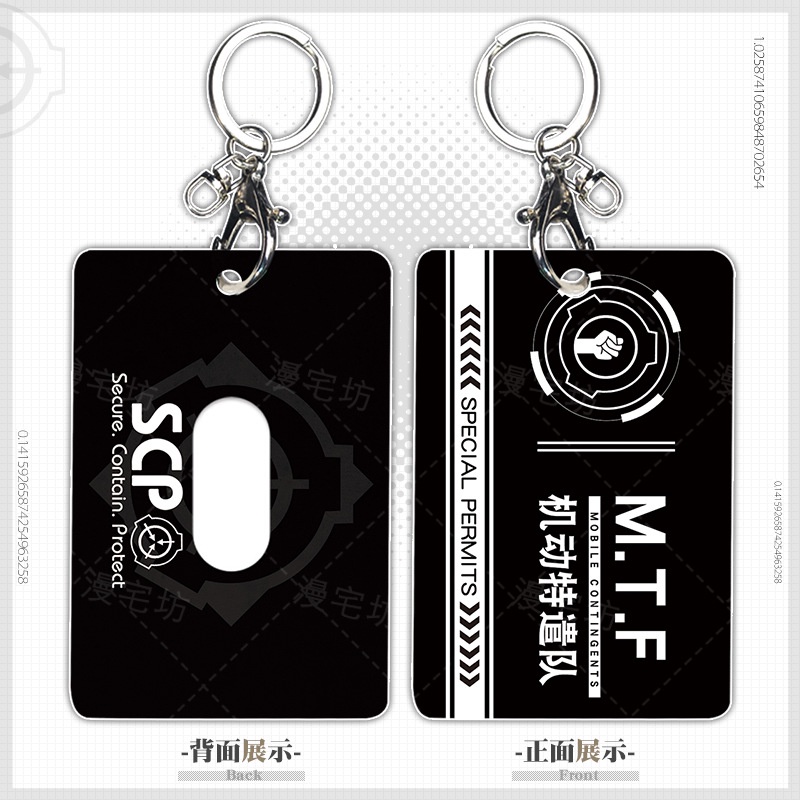 อุปกรณ์ประกอบฉากคอสเพลย์ Scp Foundation Cosplay Card Set Access Control ...