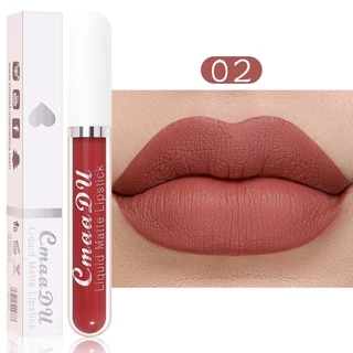 Cmaadu ลิปกลอส เนื้อแมตต์กํามะหยี่ กันน้ํา ให้ความชุ่มชื้น 18 สี