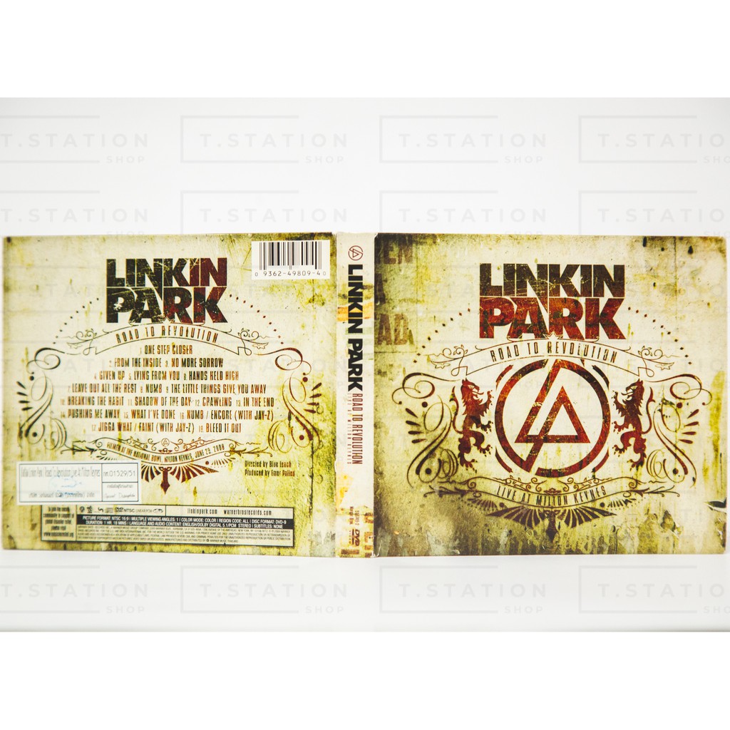 [[ DVD คอนเสิร์ต ]] แผ่นแท้ !! Linkin Park Road To Revolution
