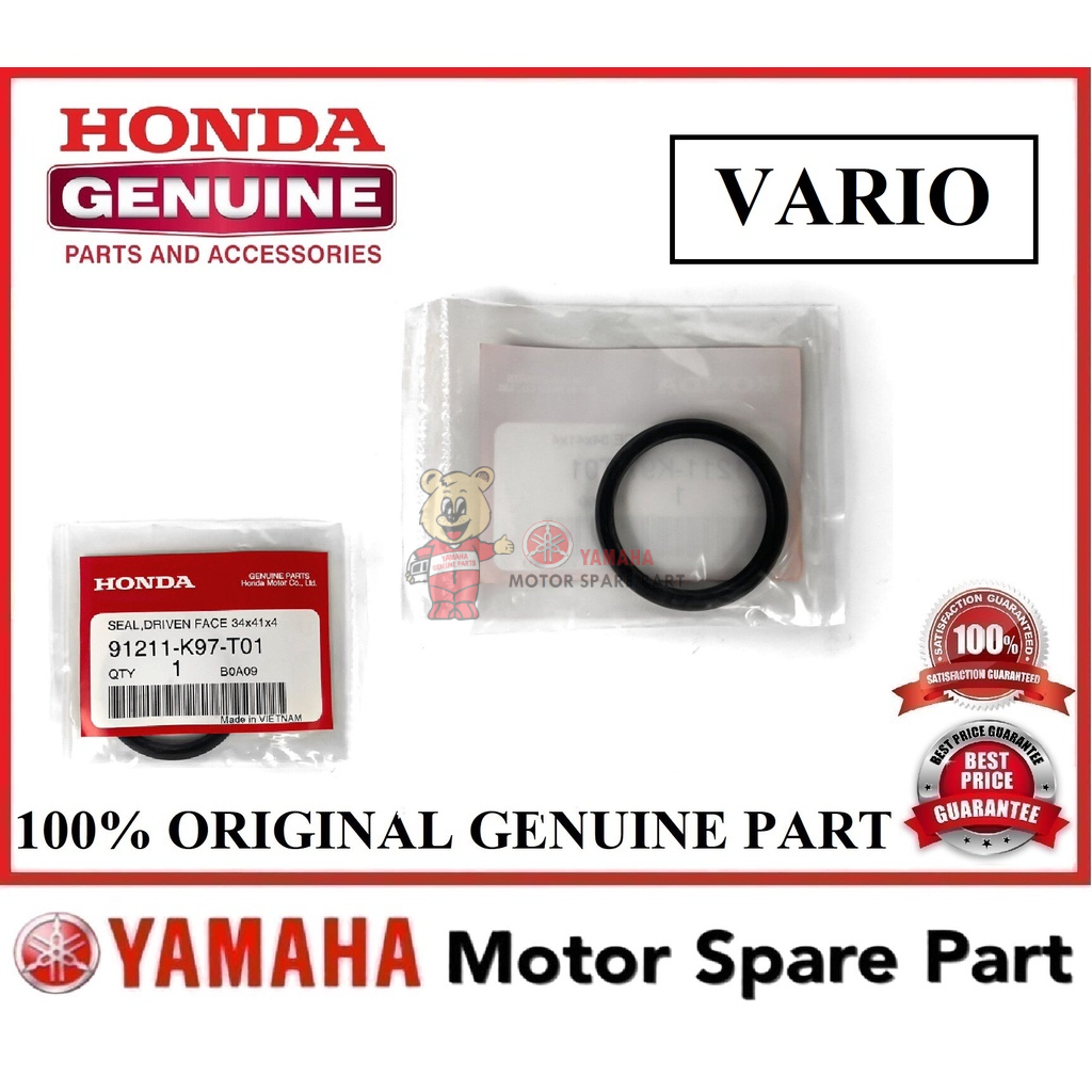 HONDA VARIO SEAL DRIVEN FACE 0 91211-K97-T01 REAR PULEY BELAKANG PULEY OIL ORING O-RING VARIO150 150
