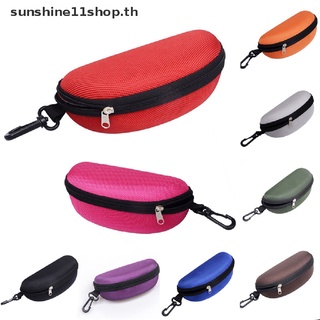 Sunshop ใหม่ เคสแข็ง มีซิป แบบพกพา สําหรับแว่นตากันแดด