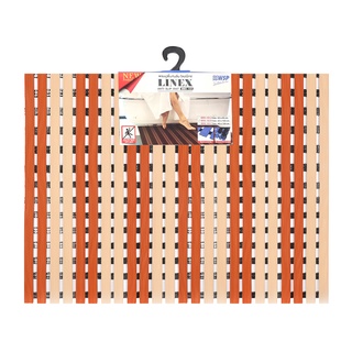 พรมปูพื้นกันลื่น WSP Linex สีส้ม ขนาด 65 x 100 ซม.  พรมเช็ดเท้า  Anti-slip floor mat WSP Linex, orange color, size 65 x