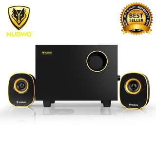 NUBWO USB Speaker 2.1 Mean Machine NS-030 ลำโพง (Yellow)