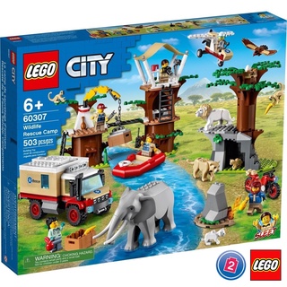 เลโก้ LEGO City 60307 Wildlife Rescue Camp