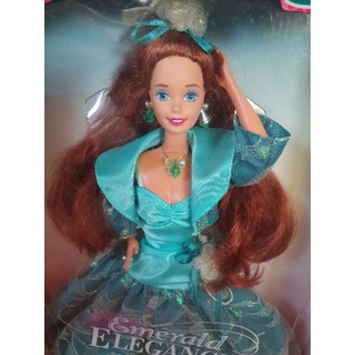 **กล่องเก่า ไม่สวย** BARBIE DOLL 1994 EMERALD ELEGANCE 12322 #99#