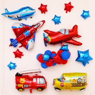 ลูกโป่งเครื่องบิน Airplane Balloon (พร้อมส่ง)