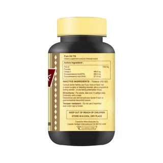 Vitamate Fish Oil TS EXP เดือน 01/2028 ไวตาเมท ฟิชออยล์ ทีเอส 30 เม็ด