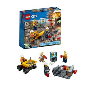 LEGO : No.60184 LEGO CITY : MINING TEAM (2018) ชุดทีมนักสำรวจขุดเจาะ สินค้าจาก LEGO ของแท้ 100%