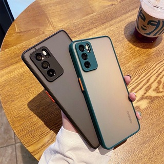 REALME9I เคสหลังด้านกันกล้อง Realme Realme9I C20 Narzo 50i ตรงรุ่น รุ่นใหม่ ปี 2021 เคสขอบสี เคสกันกระเเทก เคสกันกล้อง