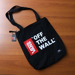 Totebag VANS กระเป๋าผู้ชายผู้หญิง สีดํา