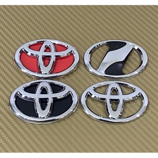 โลโก้* Toyota ติดแป้นแตรพวงมาลัย โลโก้* Toyota ติดพวงมาลัย ขนาด* 4.5 x 6.5 cm ราคาต่อชิ้น