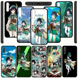 เคสโทรศัพท์มือถือ ซิลิโคนนิ่ม ลาย Venti Genshin Impact F2-ECY158 แฟชั่น สําหรับ VIVO V19 V21 V23 Pro y31 2021 y51 2020